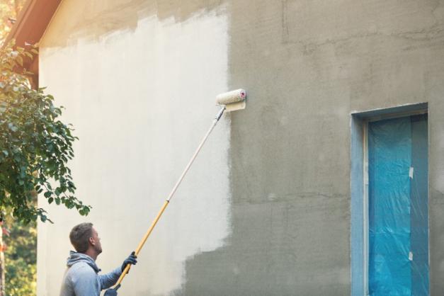 Peintre en bâtiment extérieur